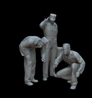 F72164 U.S. Mechanics 1/72.