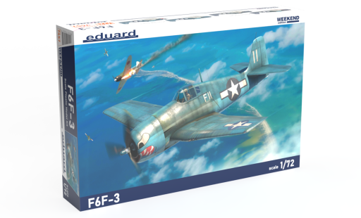 EDU7457 F6F-3 1/72 Weekend Edition!