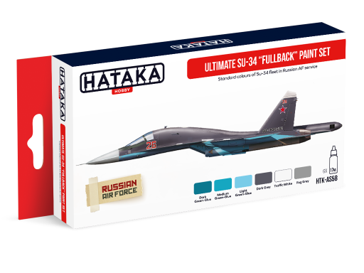 HTK-AS58 Ultimate Su-34 Fullback paint set  6x17ml