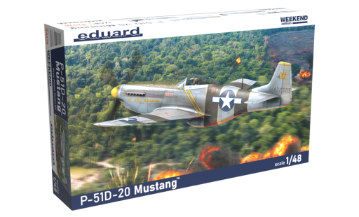 EDU84176 P-51D-20 Mustang 1/48 Weekend edition!
