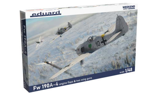 EDU84117 Fw 190A-4 w/ engine flaps & 2-gun wings 1/48.