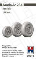H2K90018 Arado Ar 234 Wheels 1/72.