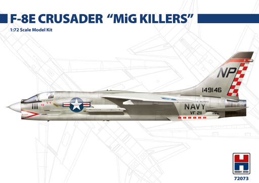 H2K72073 F-8E Crusader 
