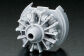 The Sakae 21 engine has been accurately reconstructed in its full glory, including the intricate front gear housing.