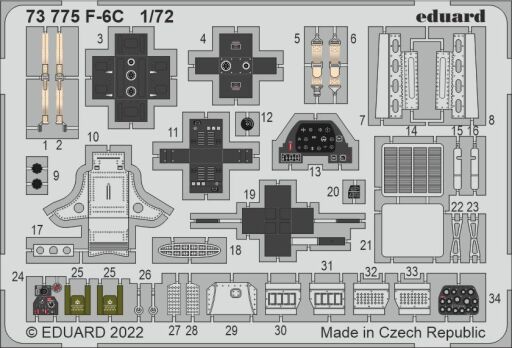 EDU73775 F-6C 1/72!