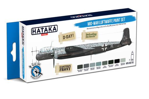 HTK-BS110 Mid-War Luftwaffe paint set farby modelarskie