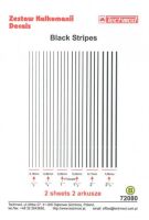 TCH72080 Black Stripes Decals