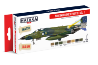 HTK-AS68 Modern Hellenic AF paint set vol. 1. 8 x 17ml
