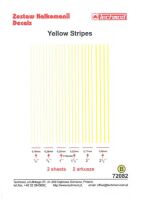 72082 Yellow Stripes Decals