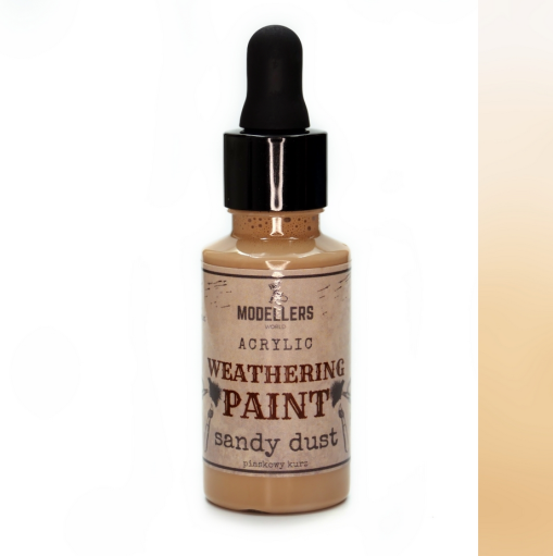 MWE012 Weathering paint: Sandy rust 30ml