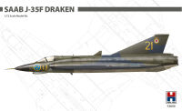 H2K72055 Saab J-35F Draken!