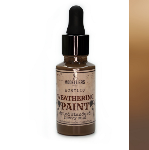 MWE019 Weathering paint: Dried standard heavy mud 30ml