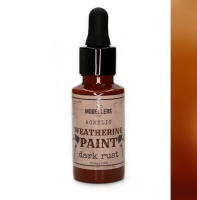 MWE009 Weathering paint : Dark rust 30ml
