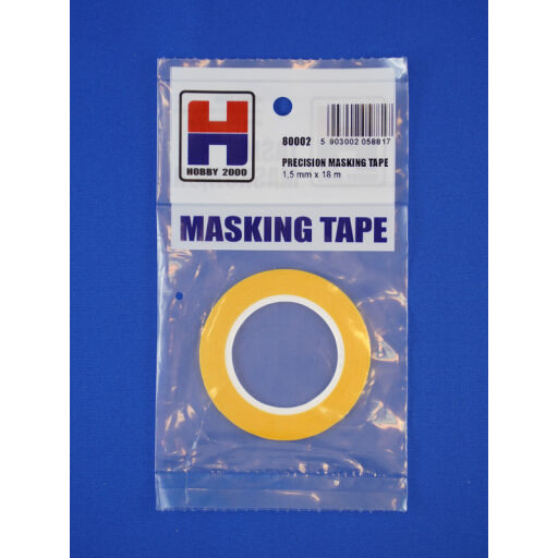 H2K80002 Precision Masking Tape 1.5mm x 18m !