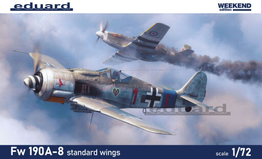 EDU7463 Fw 190A-8 standard wings 1/72!