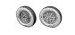 48021-3D P-39/P-400 Main wheels with cross tread 1/48 3D-File - 3