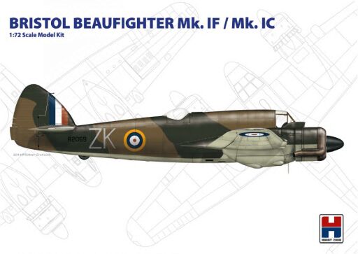 H2K72002 Bristol Beaufighter Mk.IF/Mk.IC (ex-Hasegawa) Model samolotu do sklejania