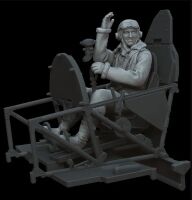 F48021 RAF Hurricane Pilot. Part I. Dedicated for Arma Hobby 1/48 kits.