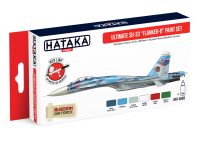 HTK-AS83 Ultimate Su-33 Flanker-D paint set of 6 x 17ml