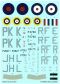 TCH48046 Hawker Hurricane Mk I decals - 2