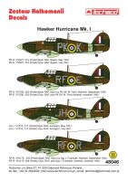TCH48046 Hawker Hurricane Mk I decals