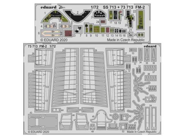 Eduard Accessories for FM-2 Wildcat
