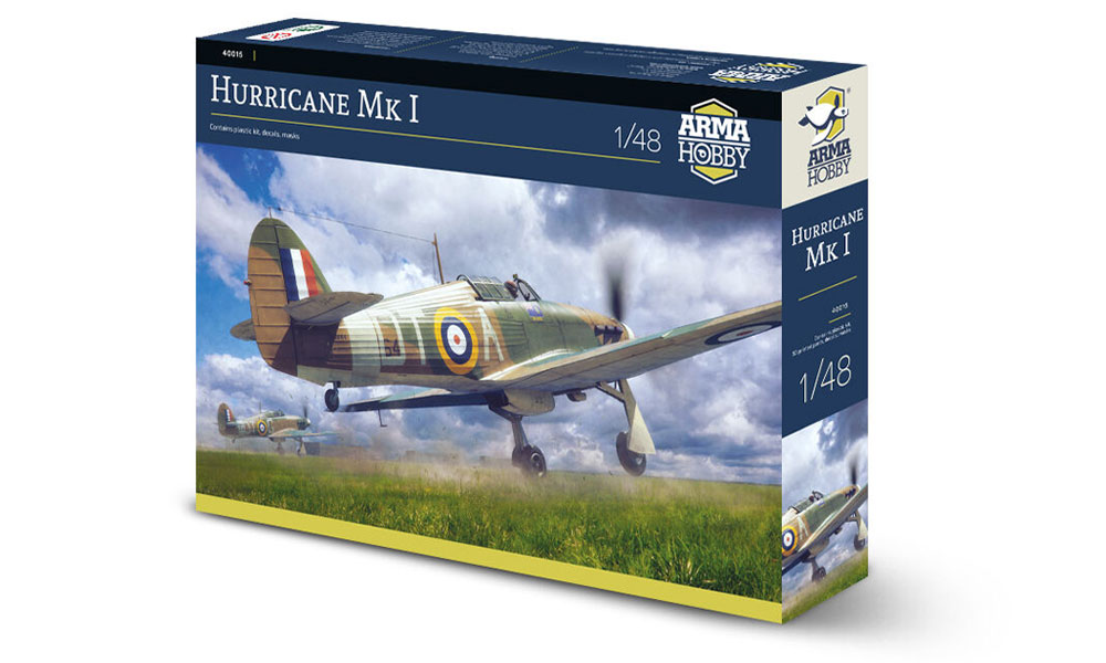 Arma Hobby 40015 Hurricane Mk I 1/48 – model s markingem Josefa Františka