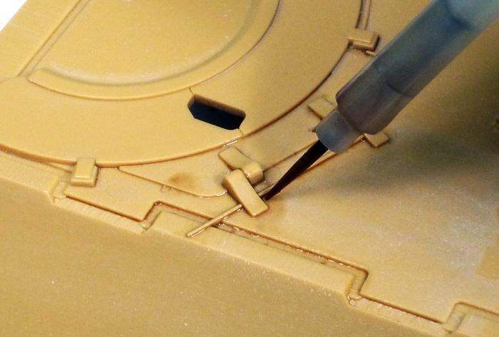 Tamiya Panel Line Accent Color – highlighting model details