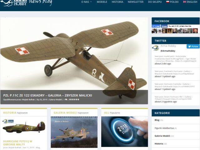 Check what's new in Arma Hobby News blog