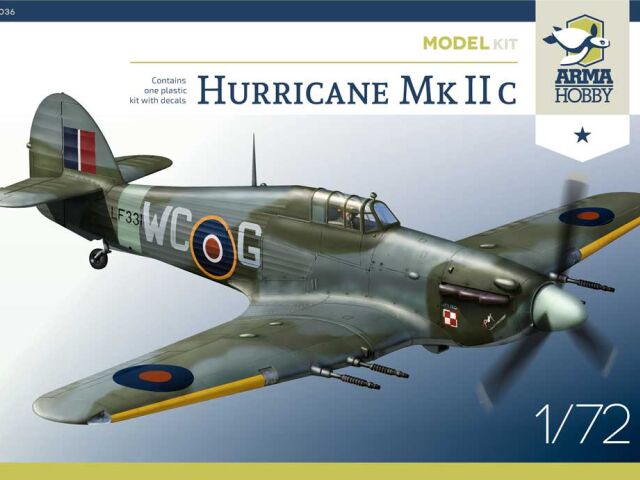 Hurricane IIc Model Kit Preorders and plastic parts offer