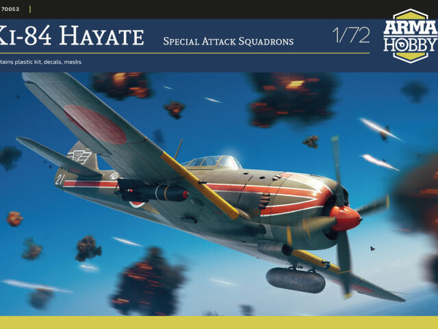 Preorders on the  Ki-84 Hayate Special Attack Units kit