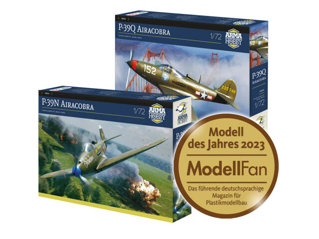 P-39 Airacobra 1/72– Medal Promotion