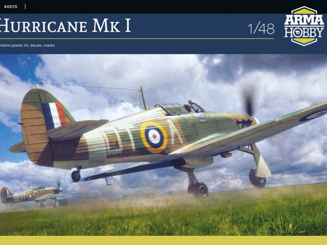 Preorder of Hurricane Mk I 1/48 from Arma Hobby