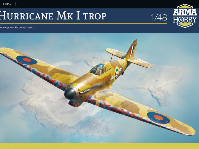 Hurricane Mk I Trop 1/48 (40016) – the tropical take on a familiar Hurricane