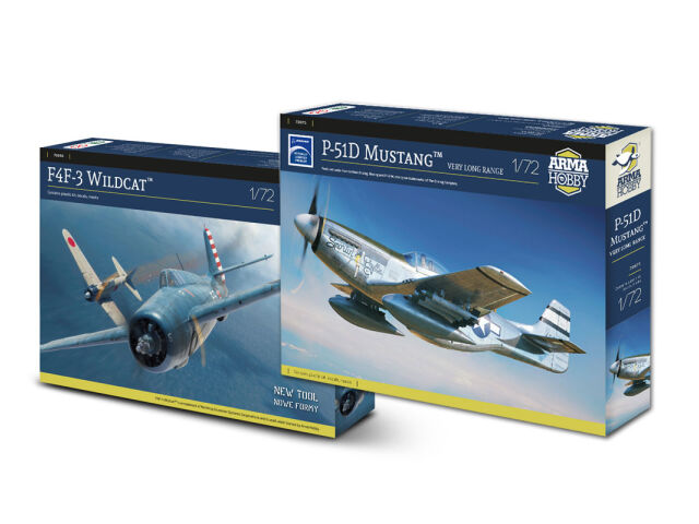 May Pre-Orders Are Live: F4F-3 Wildcat and P-51D Mustang VLR in 1/72