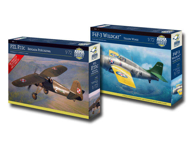 P.11c over Warsaw, Wildcat in US Navy Colors – September New Releases
